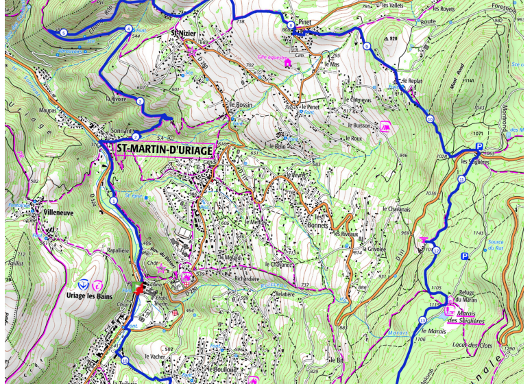 Trail Uriage – Pinet – Seiglières