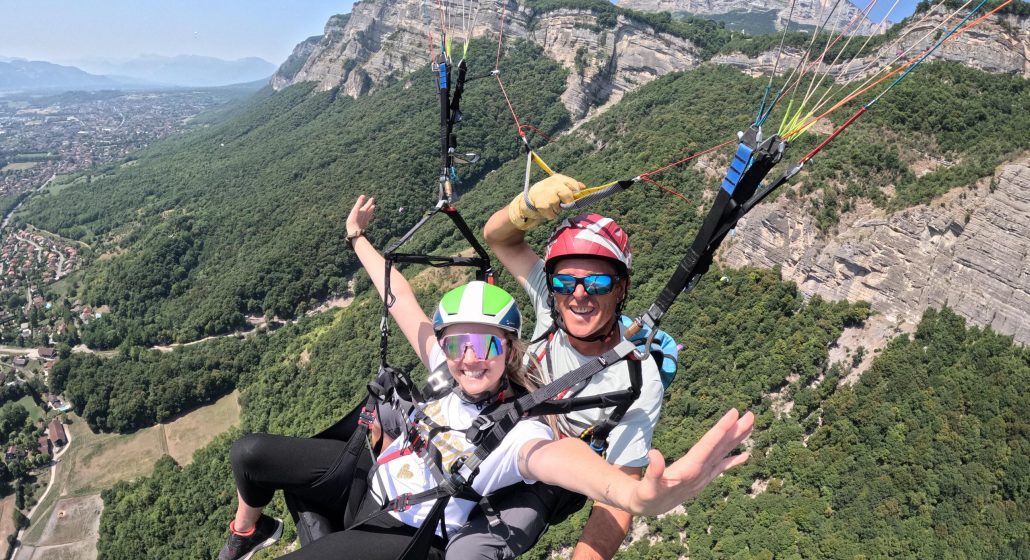 Vol Biplace en Parapente