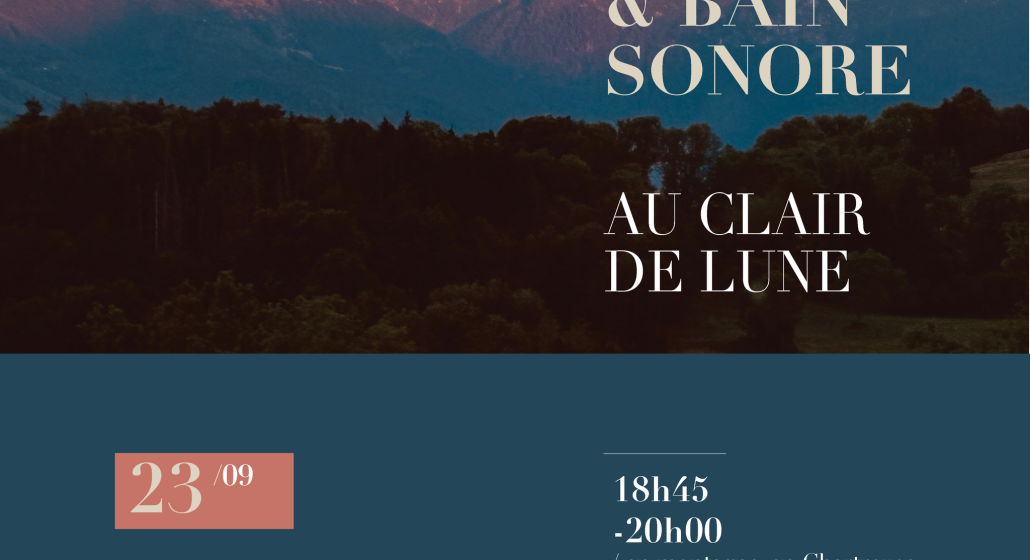 Yin Yoga au clair de lune & Bain sonore immersif